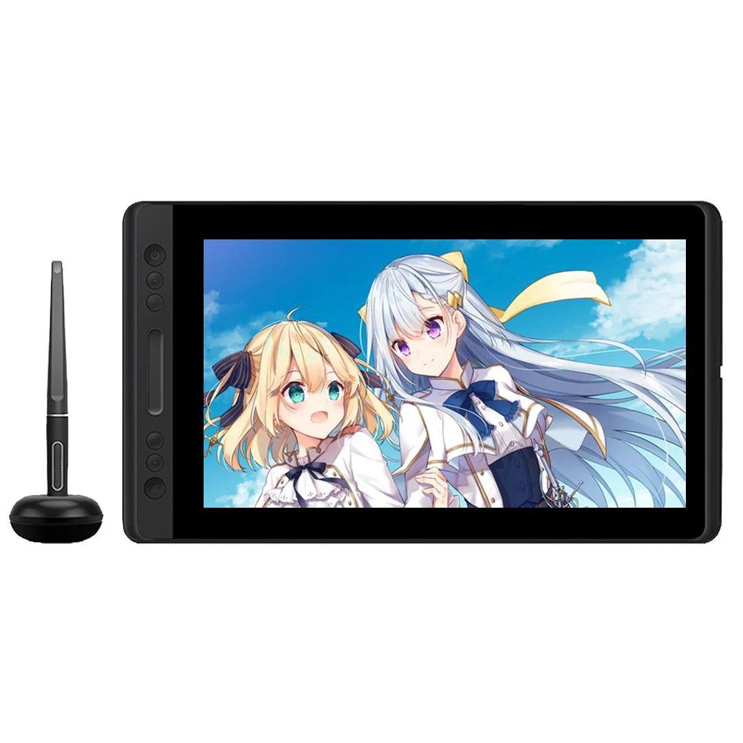 

Digital Graphic Tablet Drawing Tablet Battery-Free Pen LCD Hand-Painted Board 11.6 inch IPS Light Fuselage 5080LPI 8192 Pressure