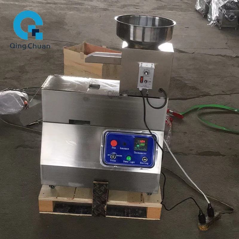 Oil Presser Machine Commercial 1500W H-58 15Kg per hours Home Peanut Flaxseed Cold Squeezer Linseed Sunflower Seeds Extraction 3