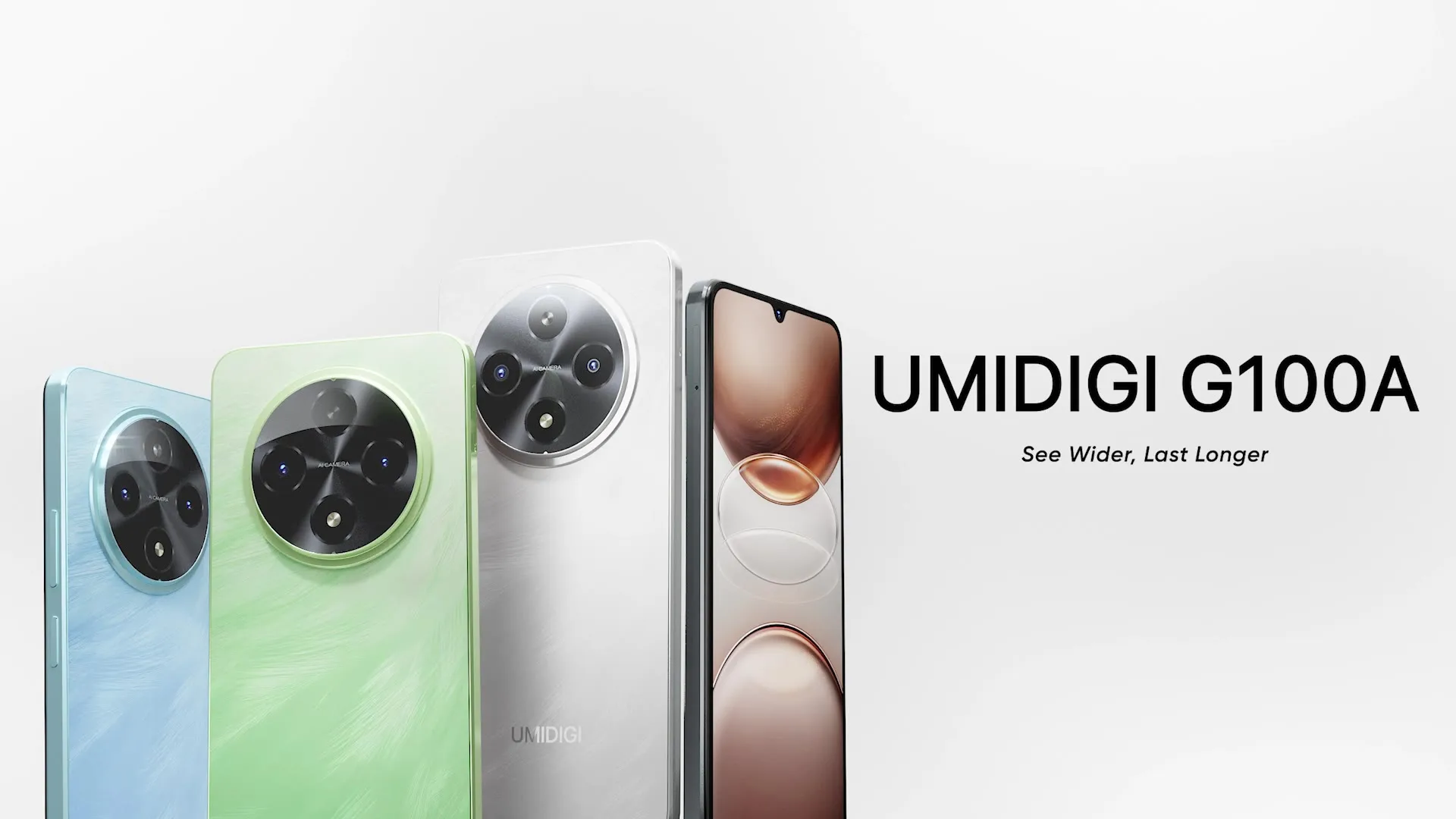 UMIDIGI G100A Android 14 スマートフォン オクタコア 6.9