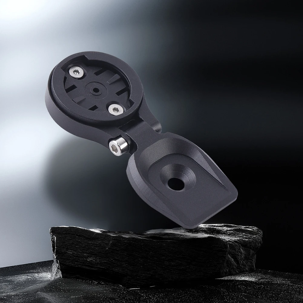 Bike Computer Mount Adjustable Bicycle Computer Stem Mount Holder Aluminum Alloy Bicycle Computer Holder for Garmin/Bryton/Wahoo