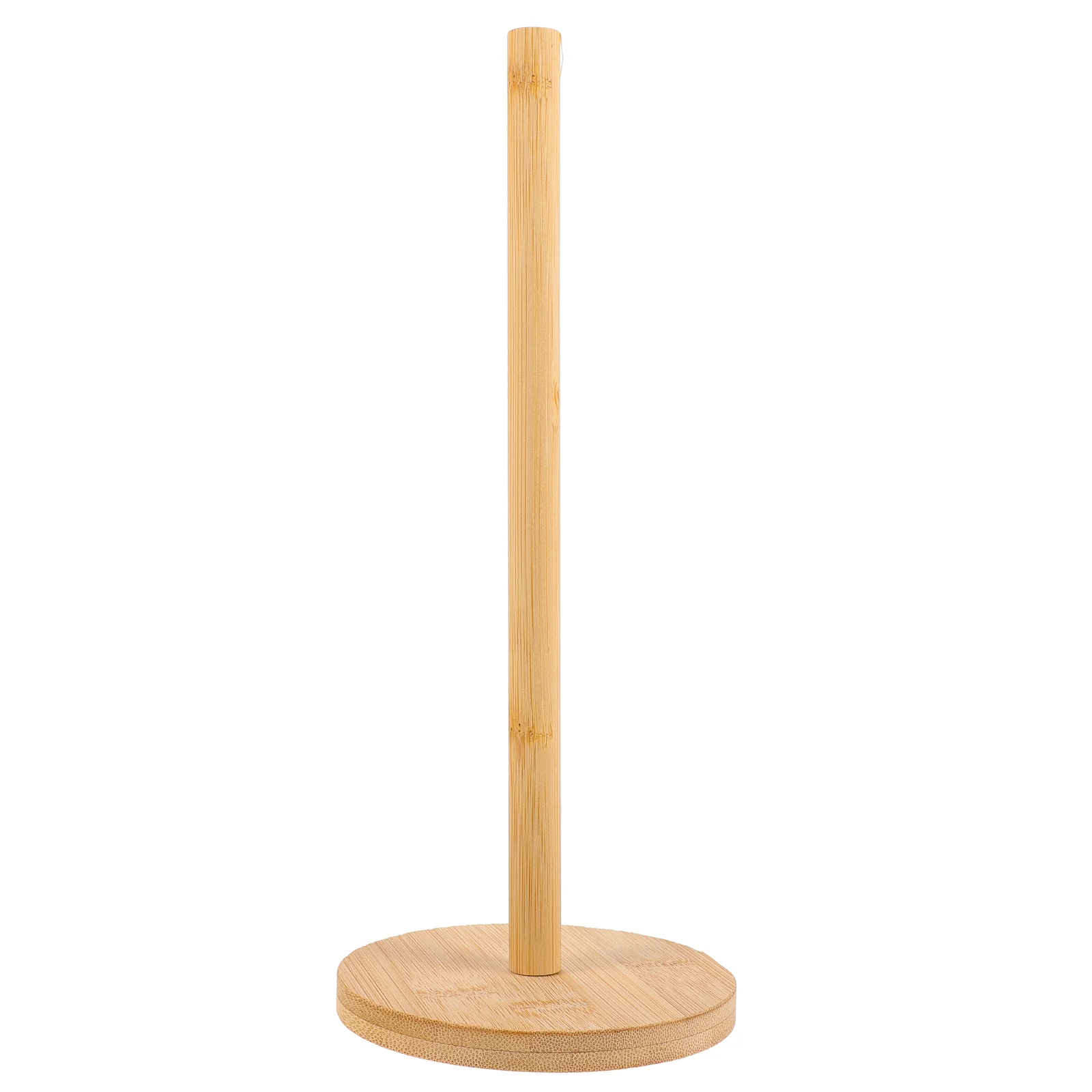 

Wood Paper Towel Holder Countertop Kitchen Free-Standing Paper Towel Holder Stand
