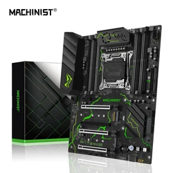 MACHINIST MR9S X99 Motherboard LGA 2011-3 Supports Intel Xeon E5 full range of CPU DDR4 RAM memory NVME M.2 USB3.0 ATX Server