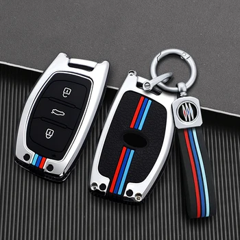 Nuova custodia per chiave a distanza per auto per Hyundai Tucson Sonata Santa Fe Elantra Accent Solaris Verna ix25 ix35 i20 i30 i40 - Nuova custodia per chiave a distanza per auto per Hyundai Tucson Sonata Santa Fe Elantra