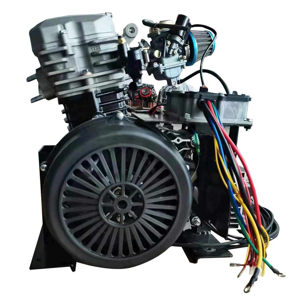 Hybrid electric car engine 96V 144V 300V 8kW 15kW 20kW 30kW 40kW for Extended range car Mini EV