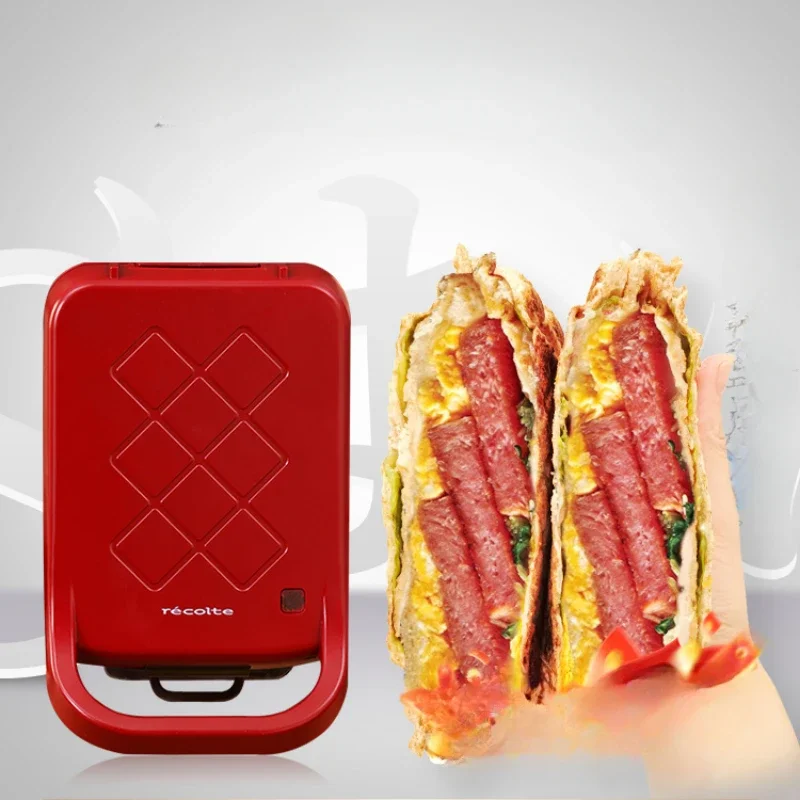 Modern Simple Food Grade Non-stick Sandwich Machine Home Small Multifunctional Hot Pressed Bread Toast Breakfast Machine 5