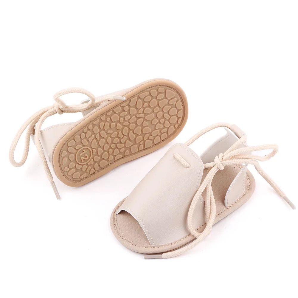 Fashion Infant Boys Shoes for Summer 1 Year Infantil Girl Sandalens Newborn Footwear Toddler Rubber Sole Sandals Baby Items Gift