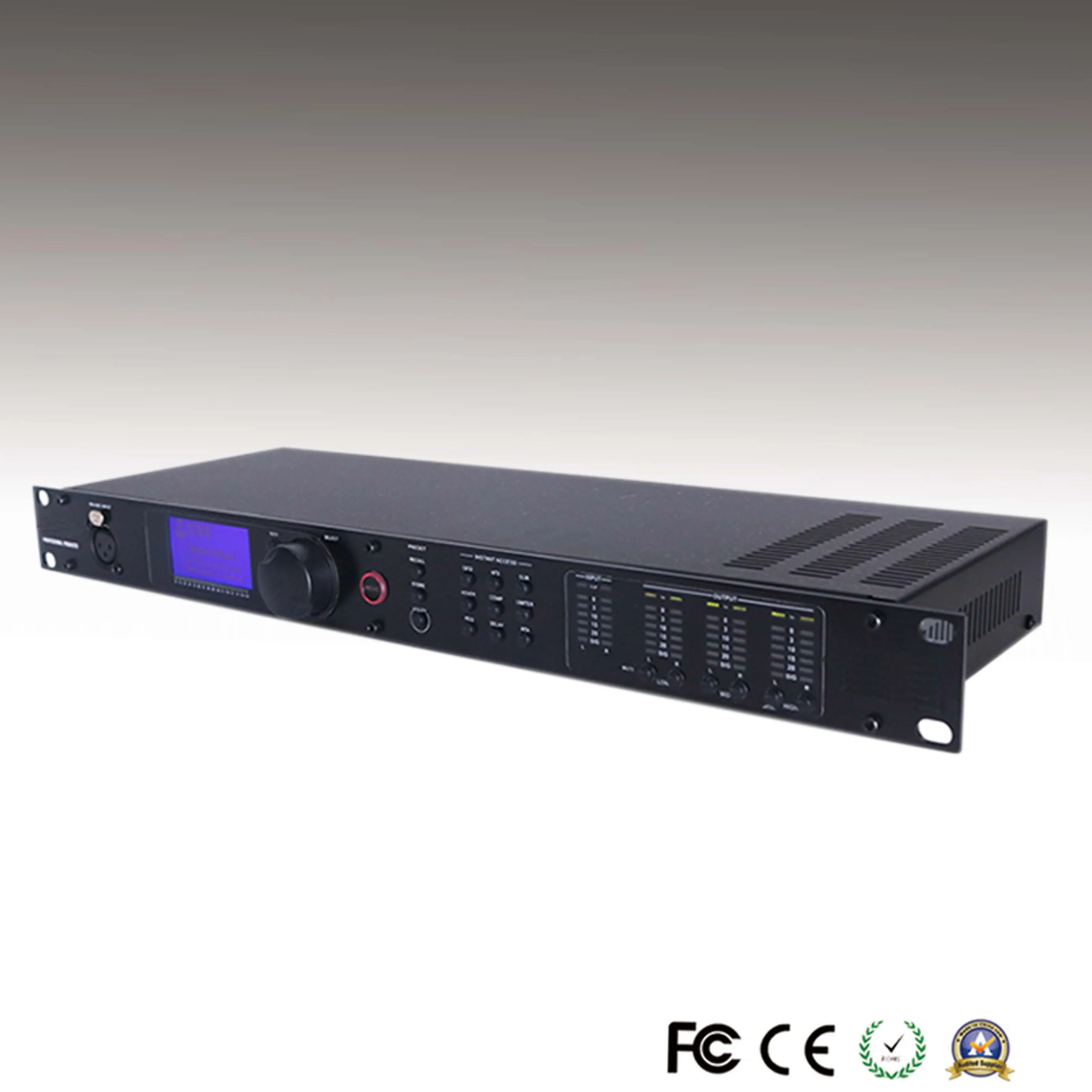 LCZ AUDIO PA2 DSP Digital Audio Processor Compatible Original Software Professional Stage Driver Rack Speaker Audio Equipment