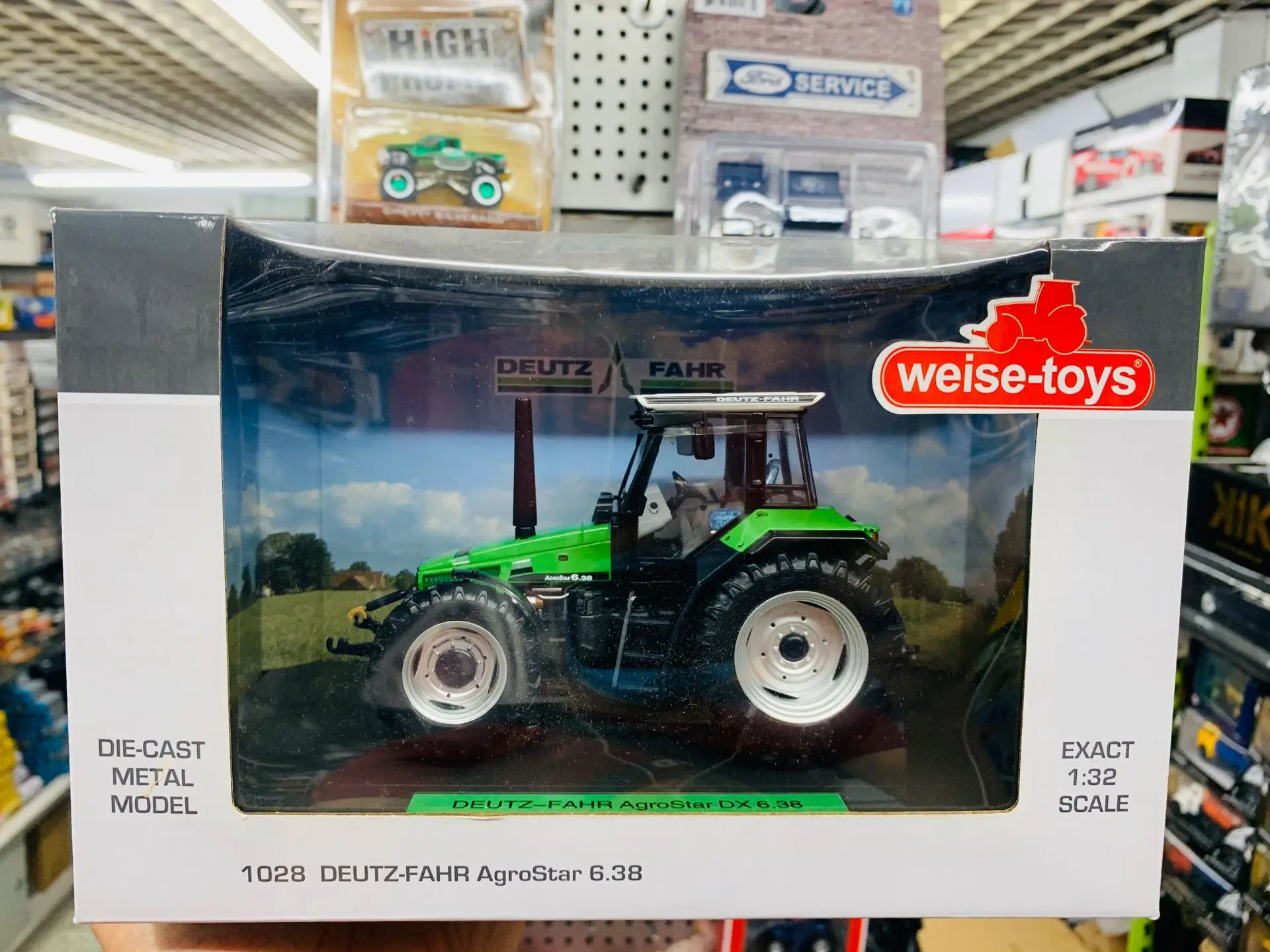 

Weise-Toys 1028 Deutz-Fahr AgroStar 6.38 Tractor Farm 1:32 Scale DieCast Model