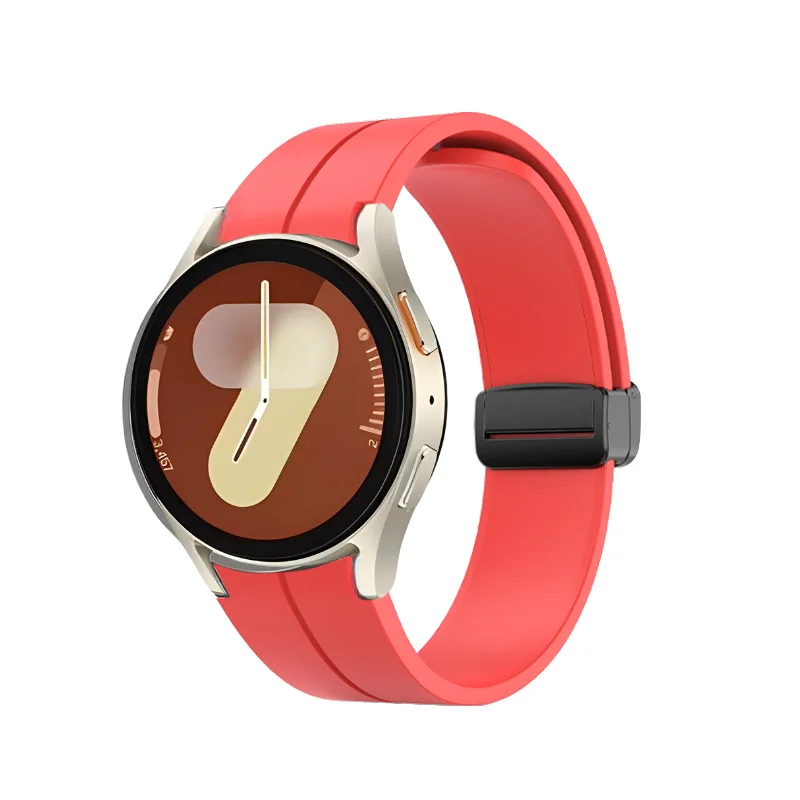 Magnetic Buckle Silicone Strap Wristband Replacement
