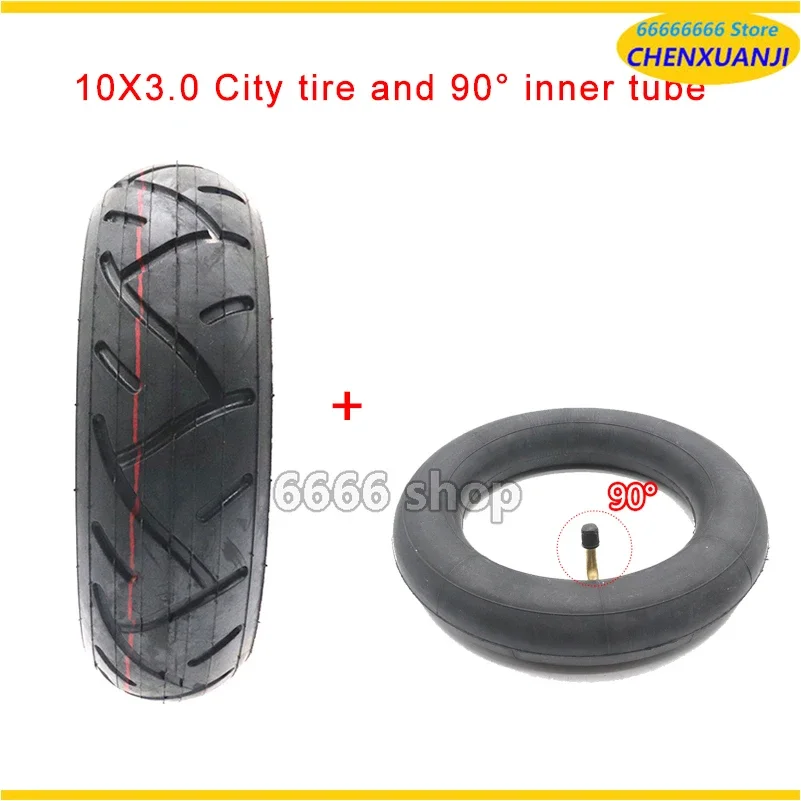 Tyre inner tube 10 Inch Pneumatic Tyres 80/65-6 for Electric Scooter E-Bike 10x3.0-6 Thicken Widen Hard Wear-resistant Road Tires Inner Tubes