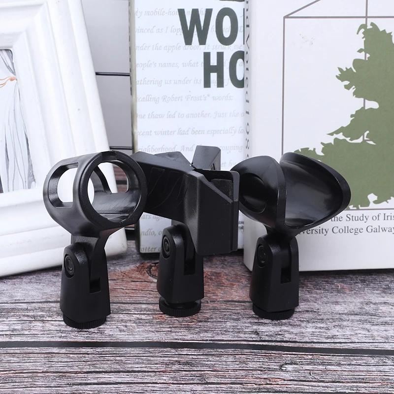 1Pc Multifunction Portable Microphone Fixed Holder Universal Stage K Song Microphone Holder Use Clip Stand microphone stand,microphone mount clamp,microphone shock mount,microphone clip holder