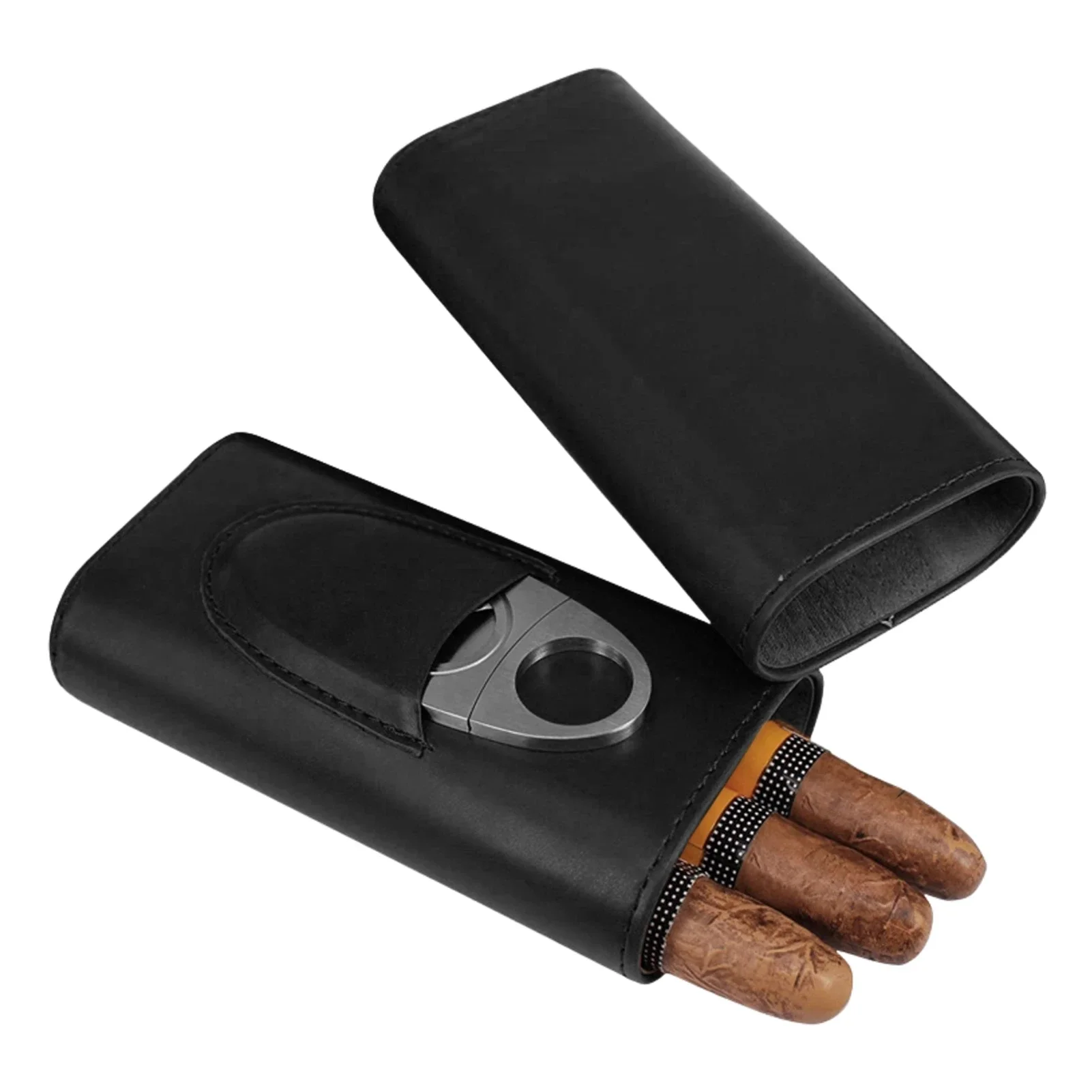 

Мужские кожаные электронные сигары со стальным керамическим покрытием, Портативный Серебряный хьюмидор