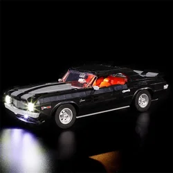 Illuminated LED Lighting Kit for Iconic Muscle Car Building Blocks (WHITE)
