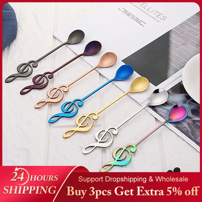 Stainless Steel Coffee Tea Spoon Creative Retro Shovel Scoop for Dinner Ice Cream Dessert Watermelon Kitchen Tableware Bar Tool