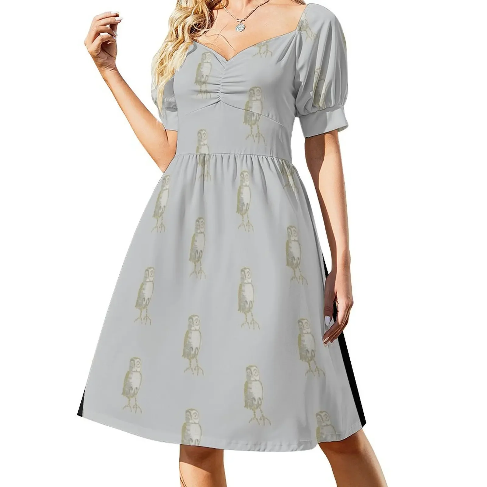 thumbnail image 1 of Vestido sin mangas de búho Bubo, vestido de mujer, vestidos para mujer, vestido de verano para mujer, 1 of 7