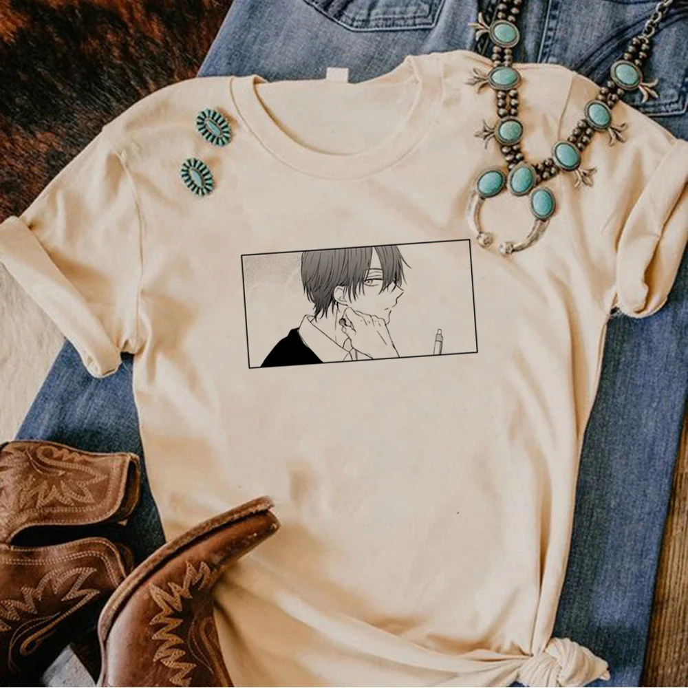 

Yamada Lv999 Tee women Y2K Tee girl comic funny clothing