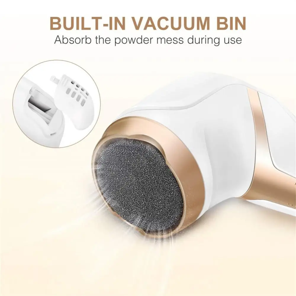 

Electric Callus Remover Waterproof Convenient Foot File Versatile Ergonomic Ipx7 Waterproof Foot Care Portable Gentle