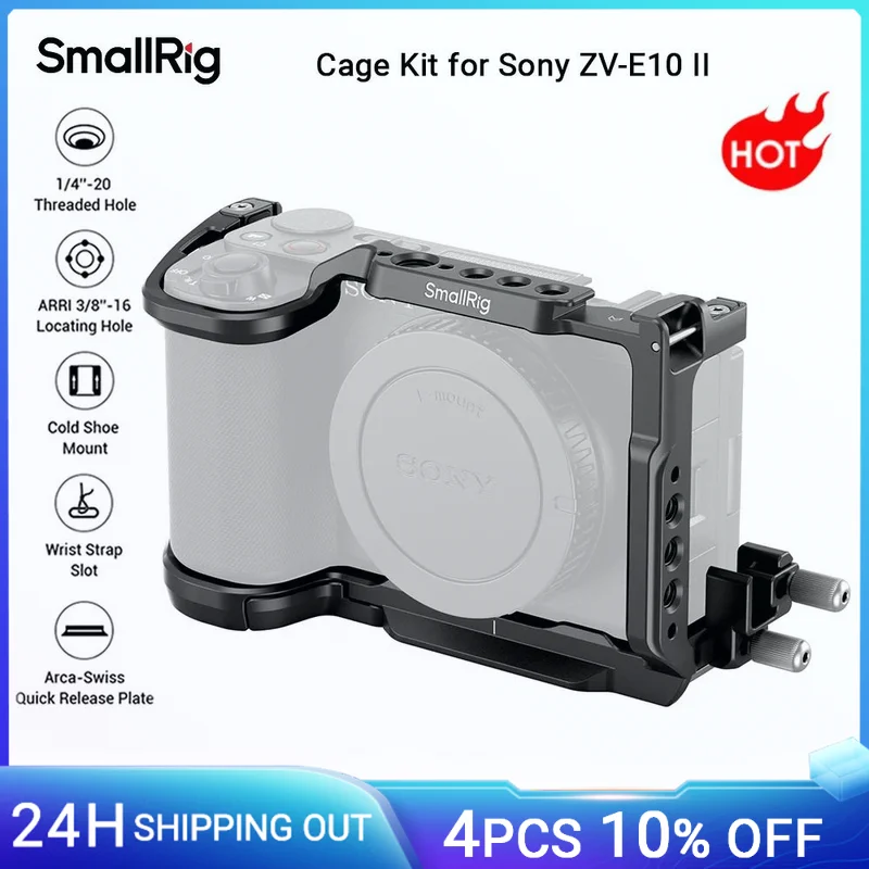 SONY ZV-E10 Ⅱ 美品 Smallrig ケージ付き Amazon.co.jp: SmallRig ZV-E10 II 専用ケージ HDMIケーブル