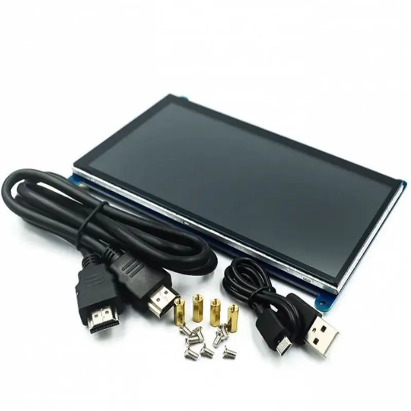 

7-дюймовый ЖК-монитор HDMI, Raspberry Pi 3/4 поколения, совместимый с Raspberry Pi