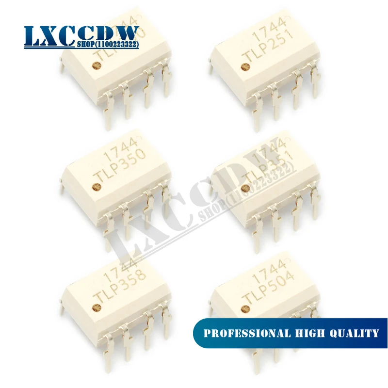 5PCS TLP250 TLP350 TLP251 TLP351 TLP358 TLP504 TLP759 DIP-8 SOP-8 SOP ...