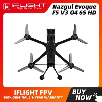 IFlight Nazgul Evoque F5 V3 O4 6S HD Drone BNF con unità aerea O4 Pro / XING2 2207 1750KV Motori per FPV Freestyle cinematografico