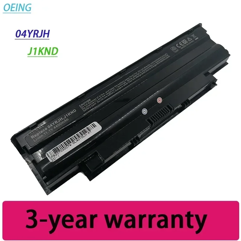 Sostituzione della batteria del computer portatile a 6 celle compatibile con Dell J1KND Inspiron 3520 15R N5010 N5110 N5030 N5040 N5050 17R N7010 N7110 14R N4010 N4110 M5040 Vostro 3420 3450 3550