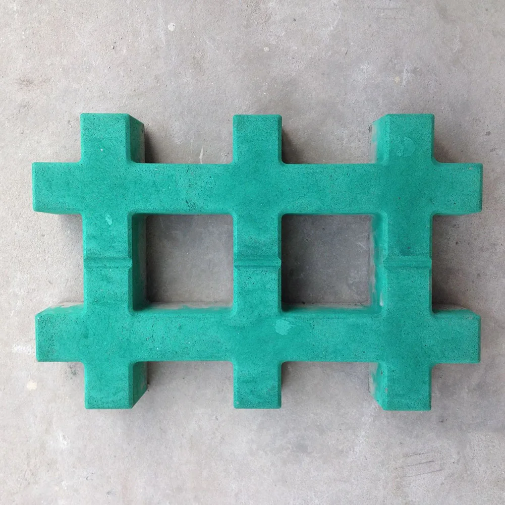 Garden Pavement Mold DIY Walking Road Pathway Cement Brick Stone Concrete Mould