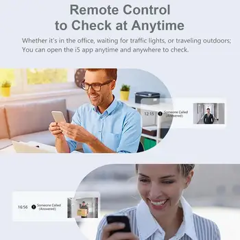 Wireless Video Doorbell Visual Doorbells Smart Doorbell Camera Simple And High Definition Smart Doorbell Camera For Indoor And 6