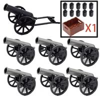 MOC Building Blocks Military Figures Accessories Napoleon Medieval Cannon Mini Brick Pirate Ship Buy Goods Boy Girl Toy Gifts 2