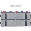 3/2/1pcs Under the bed quilt storage bag with cover can be folded, can be used for bedding clothes toys with 4 reinforced handle 6