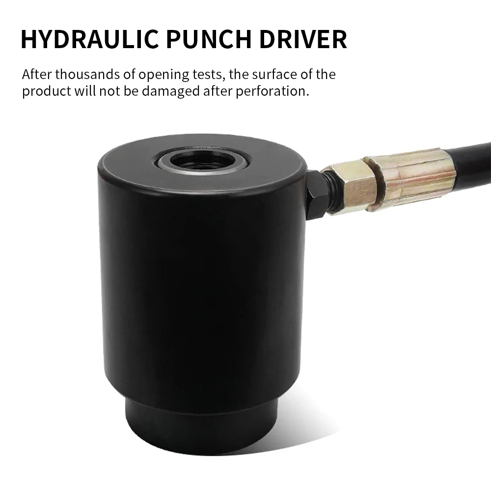 DOOROOM Hydraulic Hole Digger SYK-8 Hydraulic Hole Punch Tools 16-51mm Hole Manual Hydraulic Knockout Tool with 8A or 8B Mould 4
