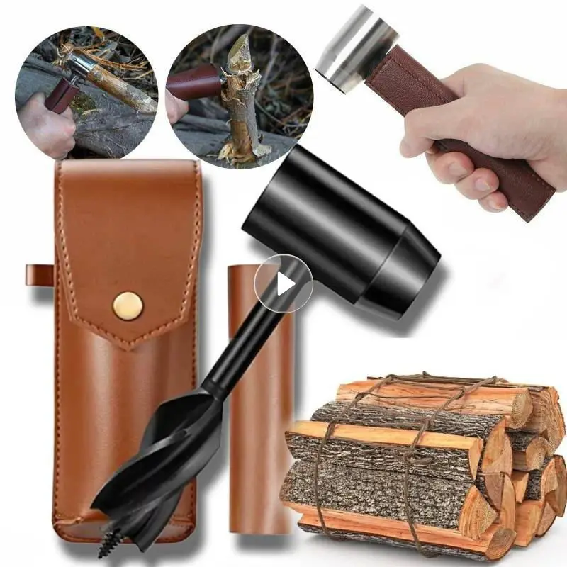 

Ручное буровое долото из углеродистой стали, ручное буровое долото, портативное ручное буровое долото для выживания, самонарезающее средство для выживания