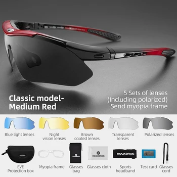 Polarized Cycling Sports Sunglasses 1