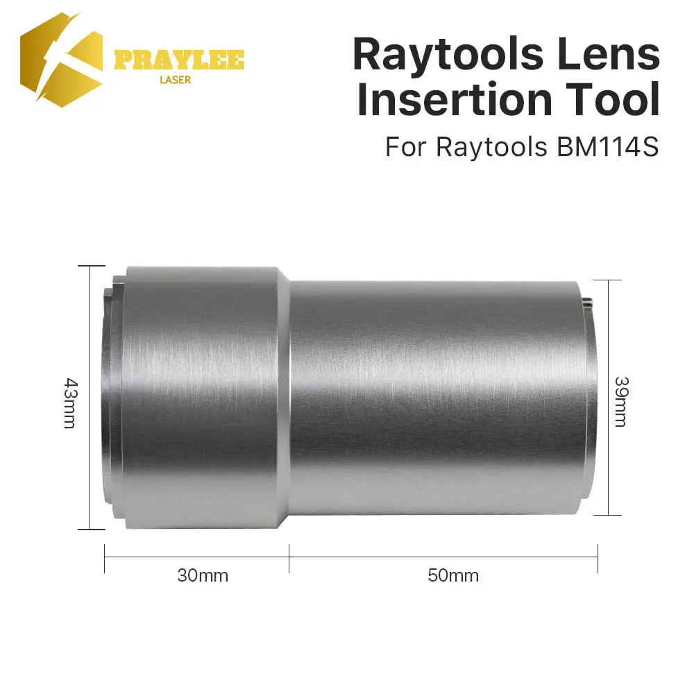 Praylee Raytools Laser Lens Insertion Tool for Focusing & Collimating Lens on BT210S BT240S BM111 BM109 BM114 Laser Cutting head