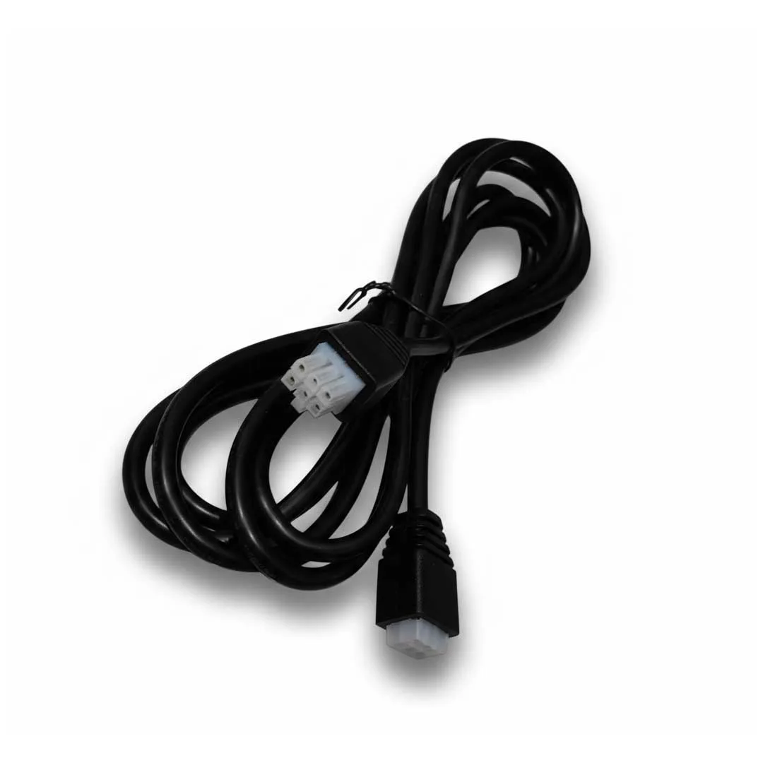 2M 6핀 전동 스탠딩 데스크 모터 연장 케이블, 남성-여성 커넥터 코드, 홀 센서 지원, 리프팅 테이블용