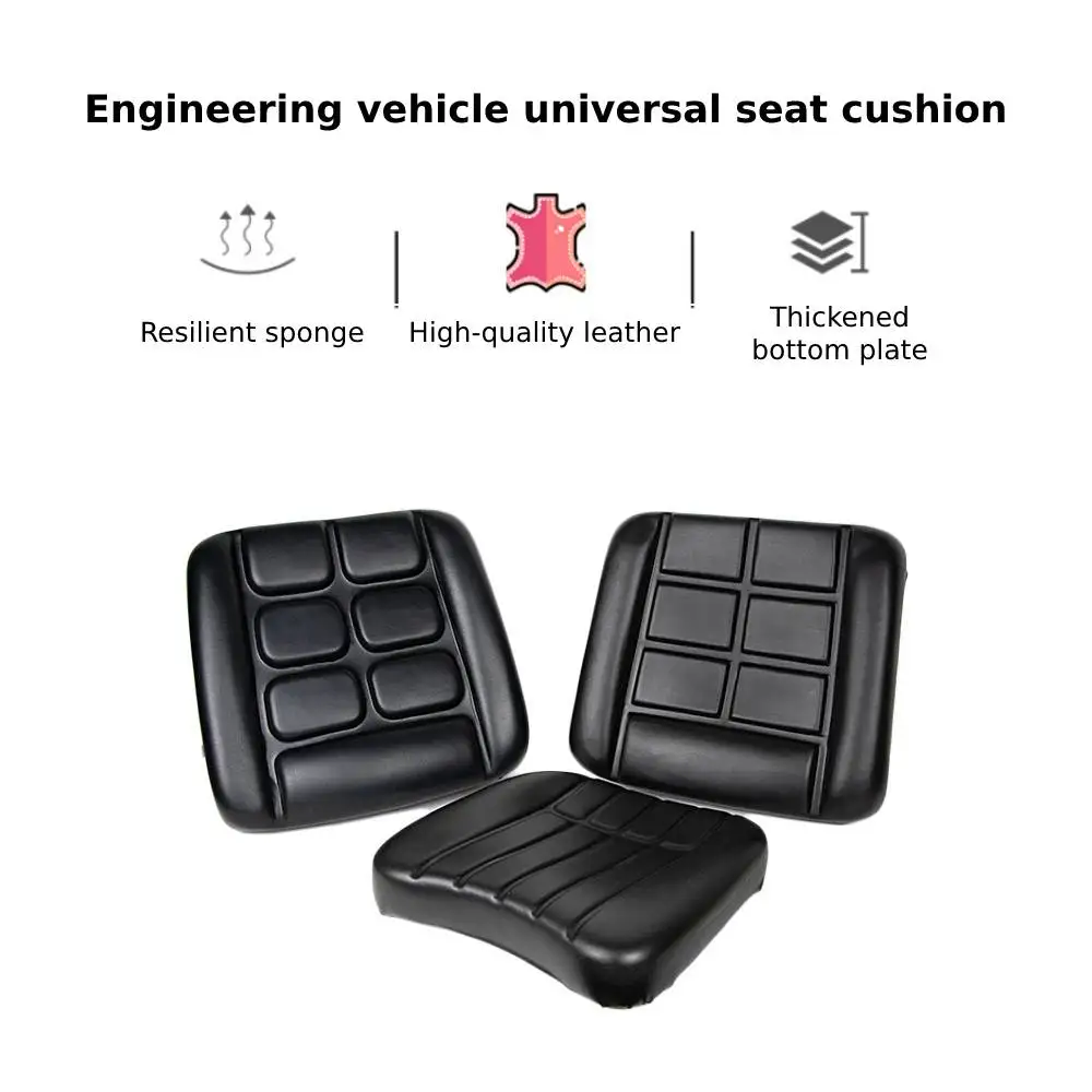 Universal Forklift Seat, Loader Seat, Agricultural Machinery Accessories, Skid Replacement PU Leather Tractor Seat Tricycle Seat