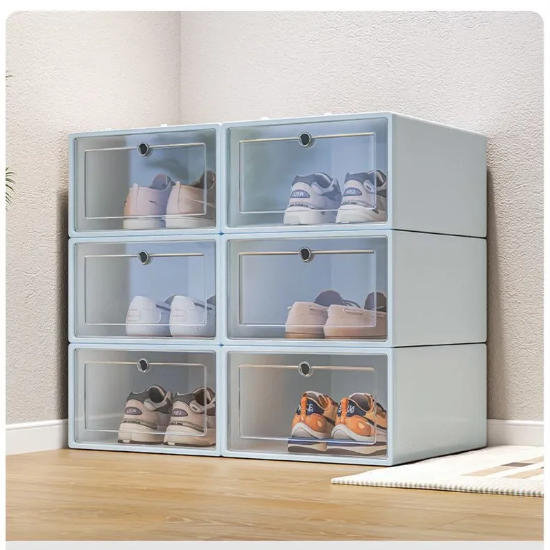 

Box Snacks Sundry Books For Storage Shoe Simple Multifunctional Living Household 6pcs/set Plastic Room Shoes