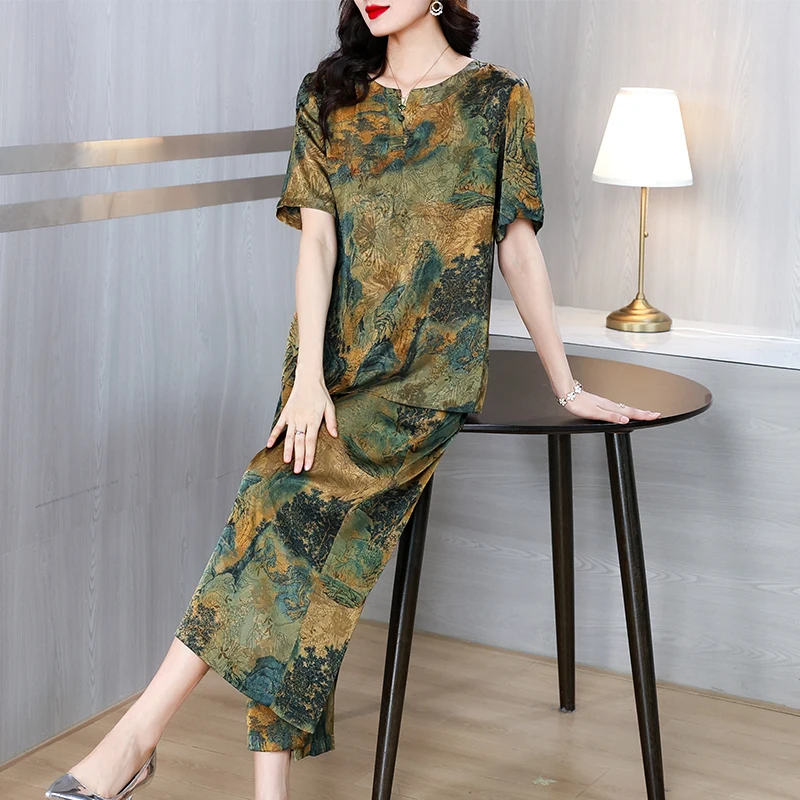 Рисунок 4 - Лето 2024, роскошные брюки-имитация двух частей