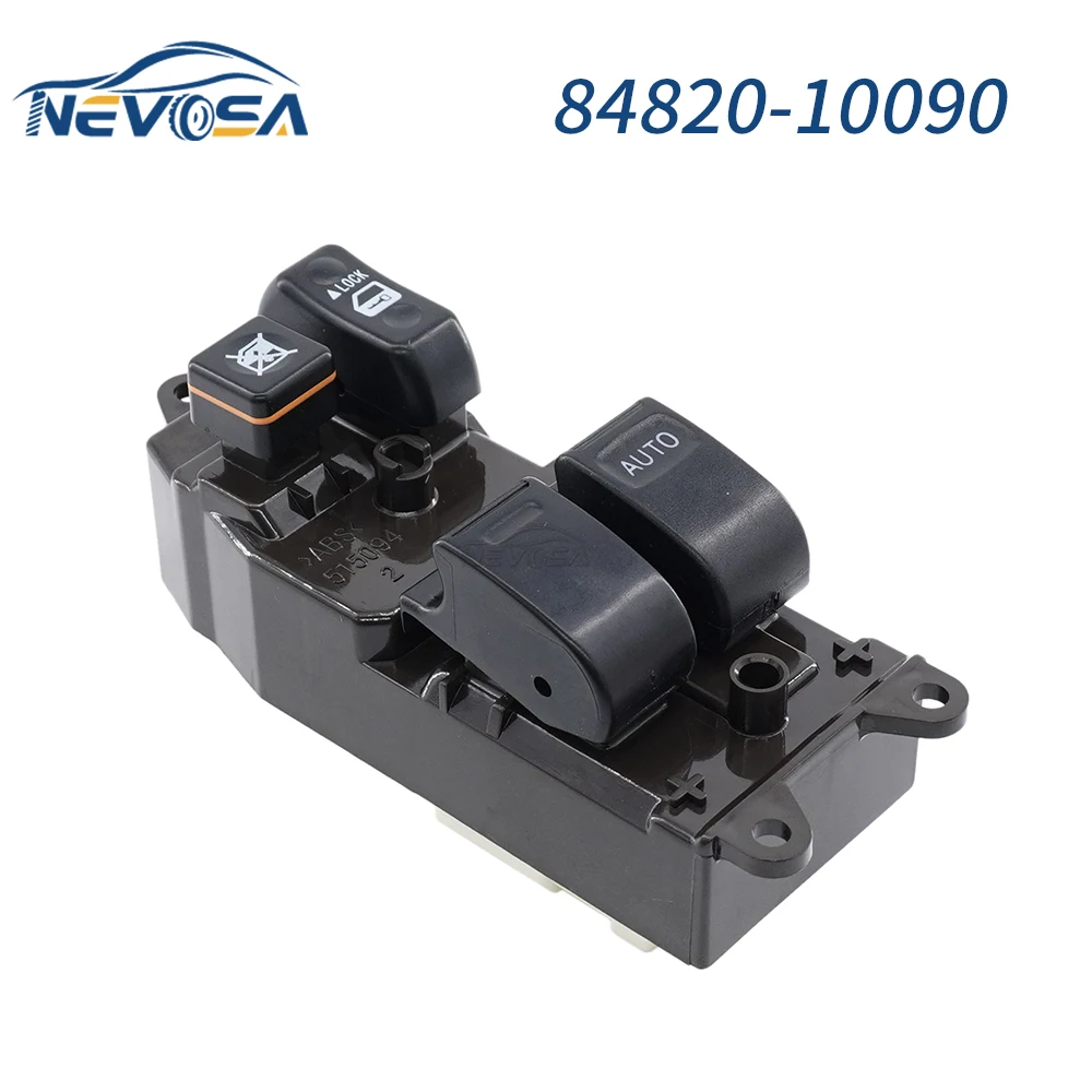 

NEVOSA 84820-10090 RHD для Toyota Hilux Hiace YARIS Land Cruiser, передний правый боковой Электрический переключатель окна 8482010090