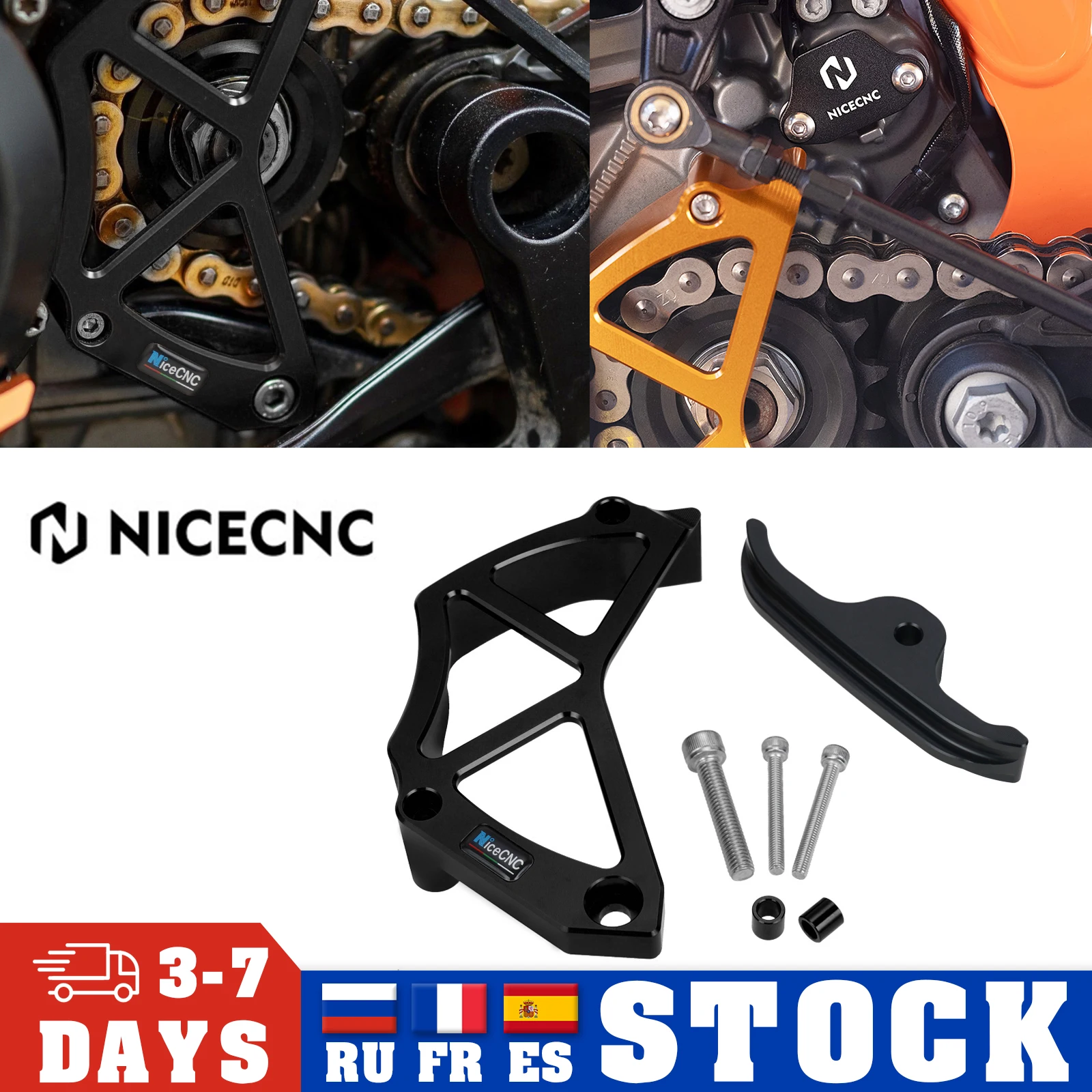 

Chain Guard Cover Gear Position Sensor Cover For KTM 790 Duke 2018-2023 790 Adventure S R 2019-2023 890 Duke 2020-2023 2021 2022