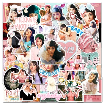 10/30/50pcs Cantante Melanie Martinez Stella Adesivi Carino Estetica Decalcomanie Decorazione Cassa Del Telefono Valigia Notebook Del Fumetto adesivo