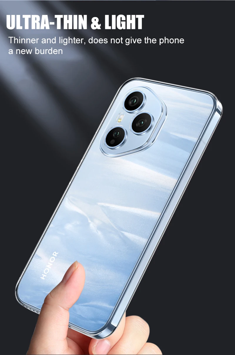 Ultra Thin Silicone Soft Shockproof Clear Cover Shell