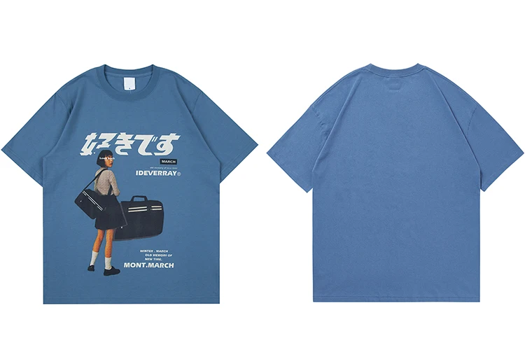 Unisex Streetwear Graphic Short Sleeves T-shirts - true deals club
