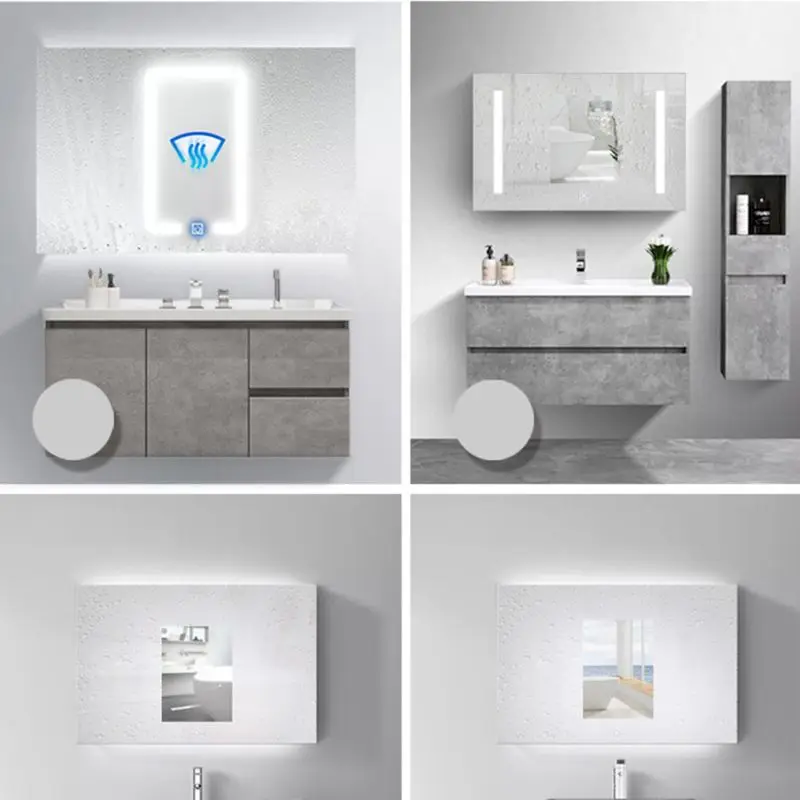 220V Bathroom Mirror Protective Film Anti Fog Window Clear Waterproof Electronic Heating Film For Shower Room Makeup Mirror 4
