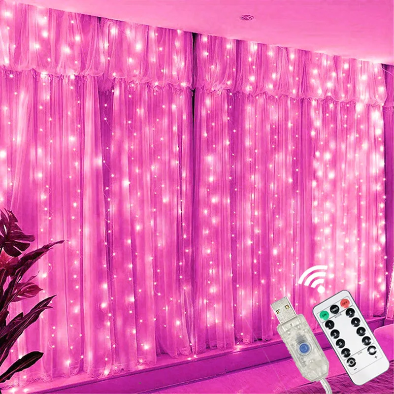 Enchanting LED USB-Powered Fairy Lights with 8 Magical Modes for Home and Celebration Decor