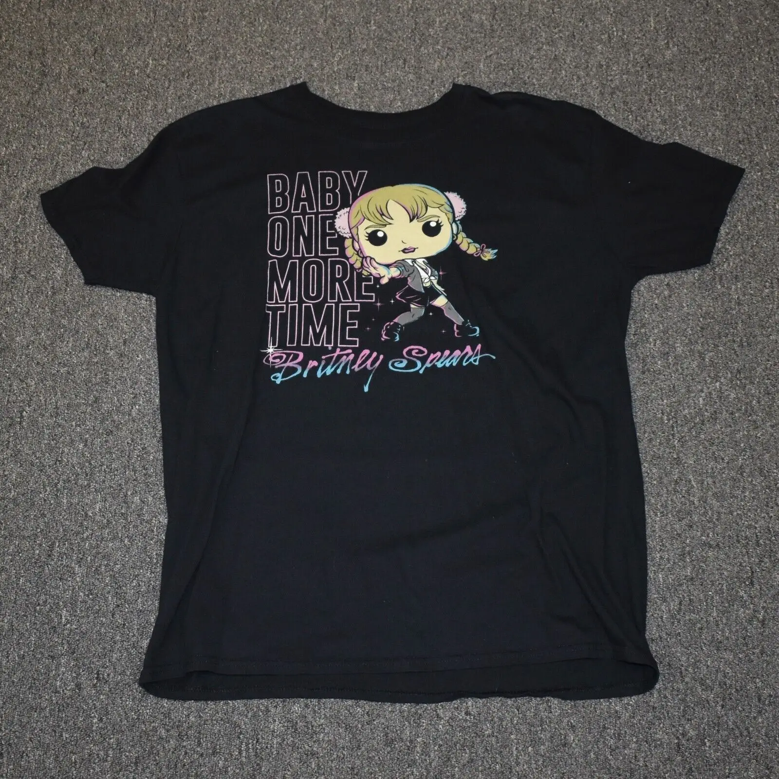 Funko Pop Britney Spears Shirt Taglia Xl Cartoon Music T-Shirt