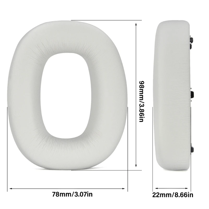 Quality Memory Foam Ear Pads Cushions For Px8 PX7 Earphone, Easy To Install Earpads Covers Sound Isolation Cushion