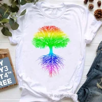 Buddha Chakra Meditation Print Tshirt Women'S Clothing Yoga White T Shirt Femme Funny T-Shirt Female Harajuku Shirt Tops - Image 5
