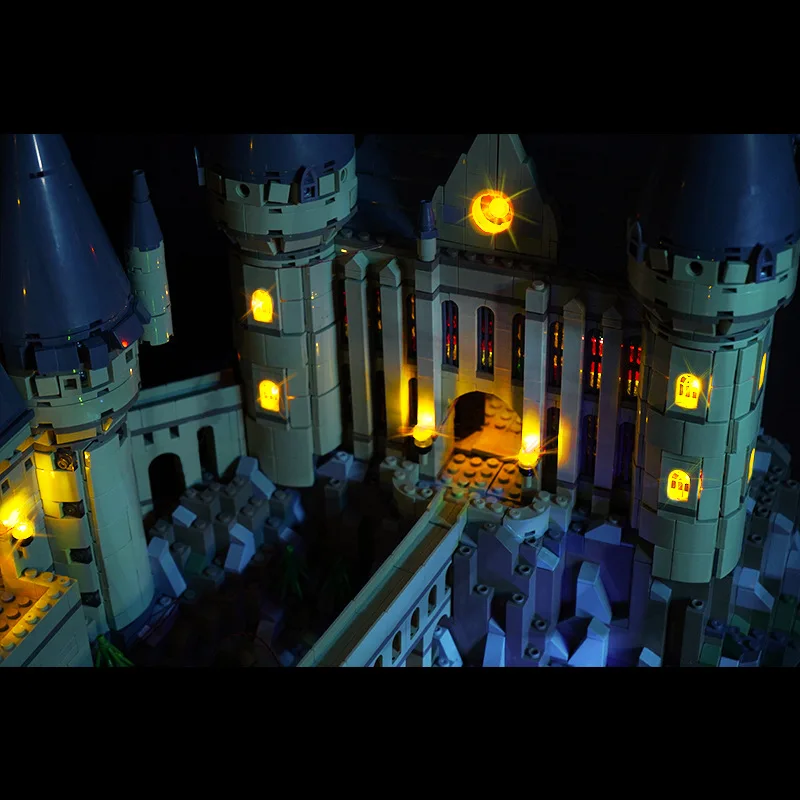 LED Light Kit For LEGO 71043 Hogwarts Castle compatible 69500 Idea