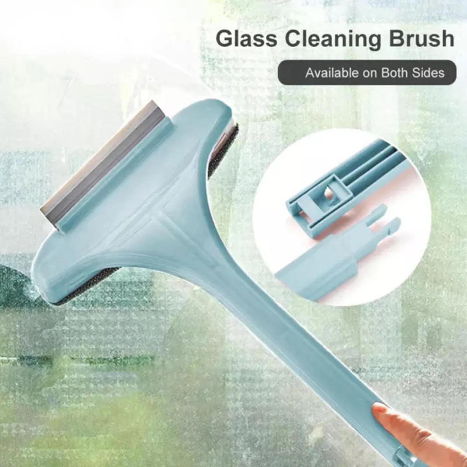 

Window Screen Cleaning Brush Mesh Cleaner Double Side Wet Dry Dual Glass Washer Supplies Dust Car Household Product Scraper Tool